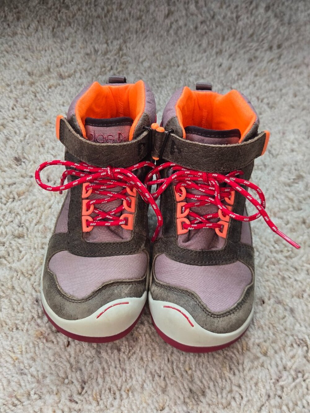 PLAE Kaiden Waterproof Kids Boots - Ember/Orange Little Kid/Toddler US Size 12